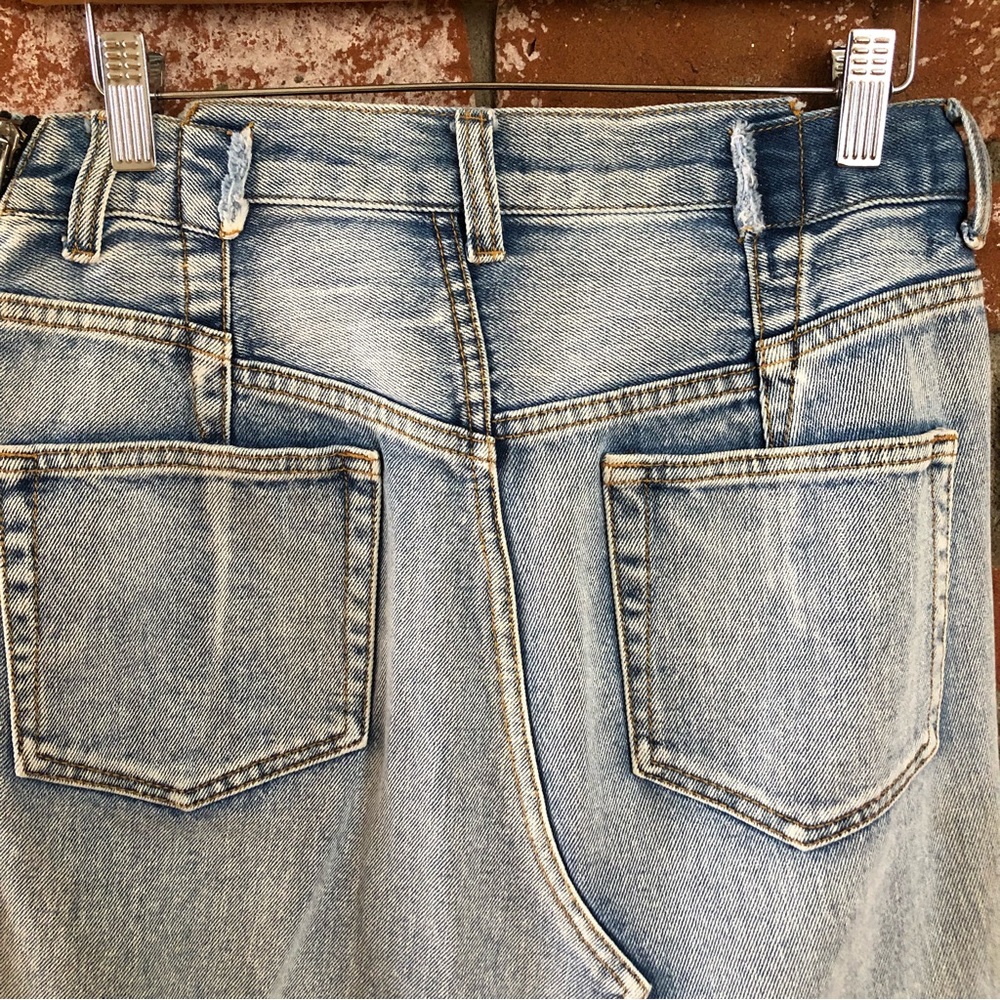 3.1 Phillip Lim Asymmetrical Zip Denim Skirt - Picture 7 of 10